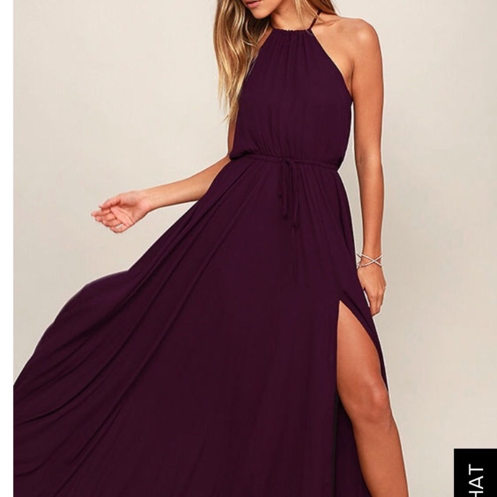 Lulus beautiful maxi dress